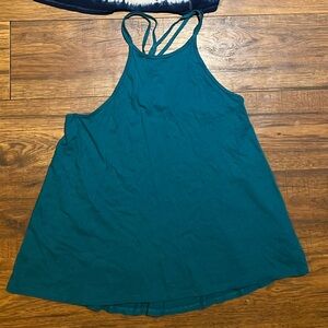 Hollister blue tank top size xs